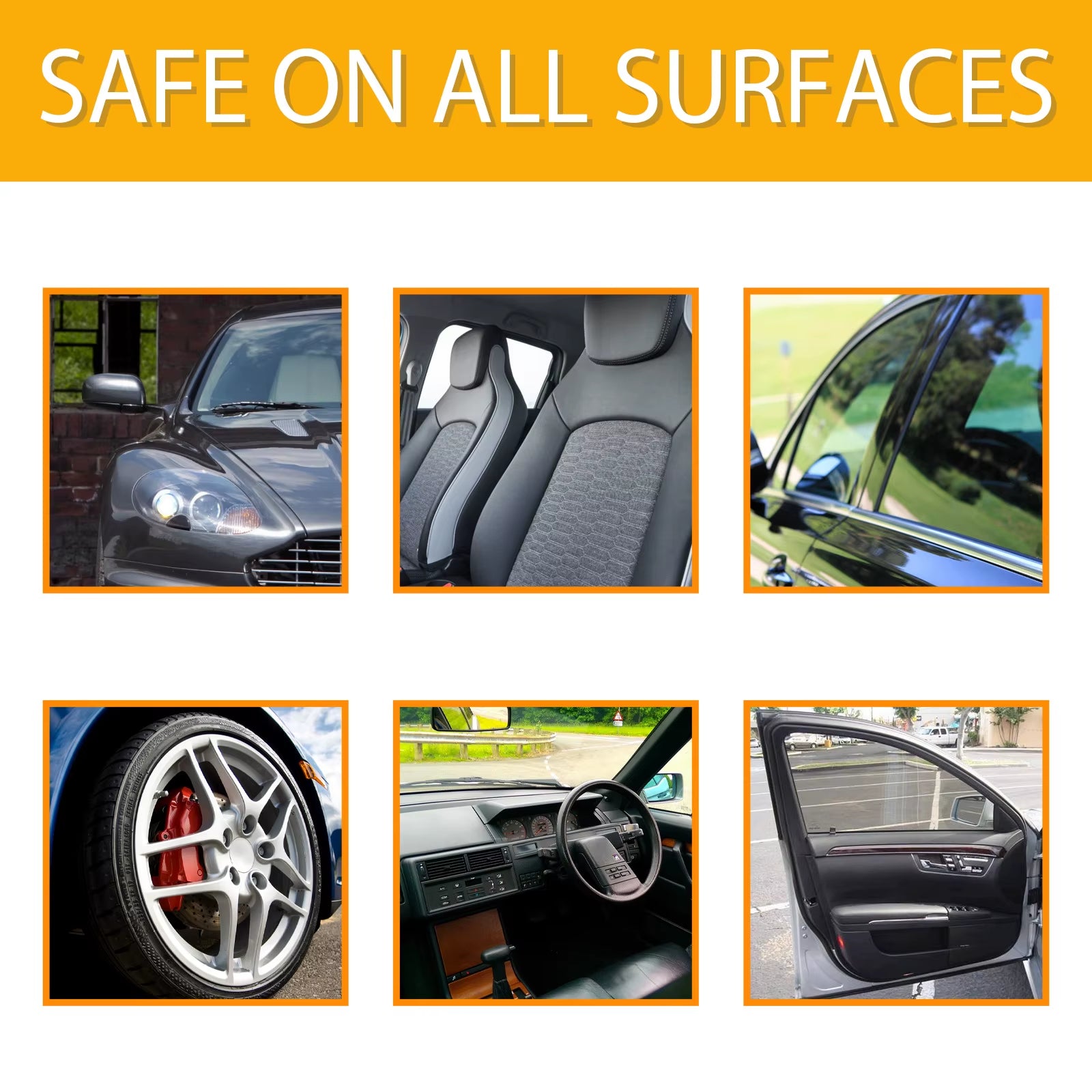 Car Foam Cleaner Cleaning Agent for Interior&Air Conditioning Multi-Purpose Household &Automobile Foam Cleaning Spray