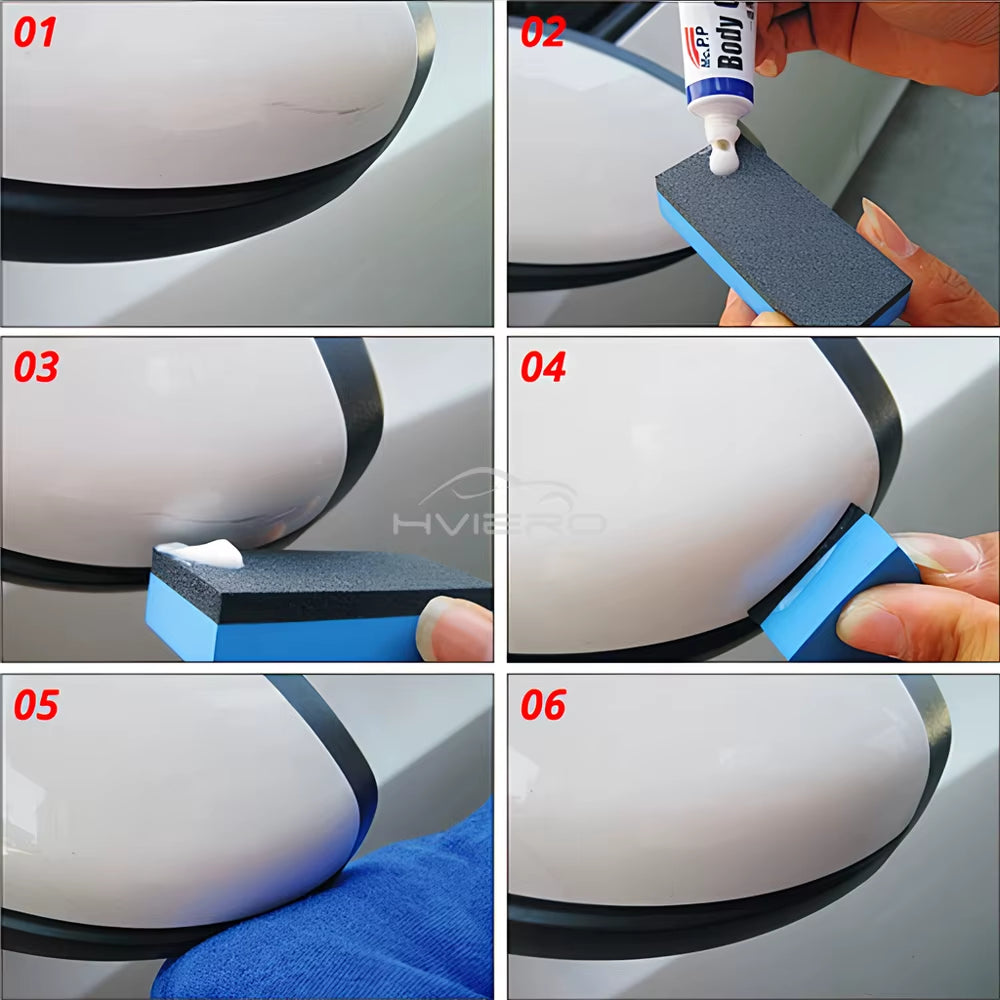 1PCS Car Clean Hard Wax Styling Body Grinding Compound MC308 Paste Care Set Scratch Paint Shampoo Auto Polishing Polish Cleaning