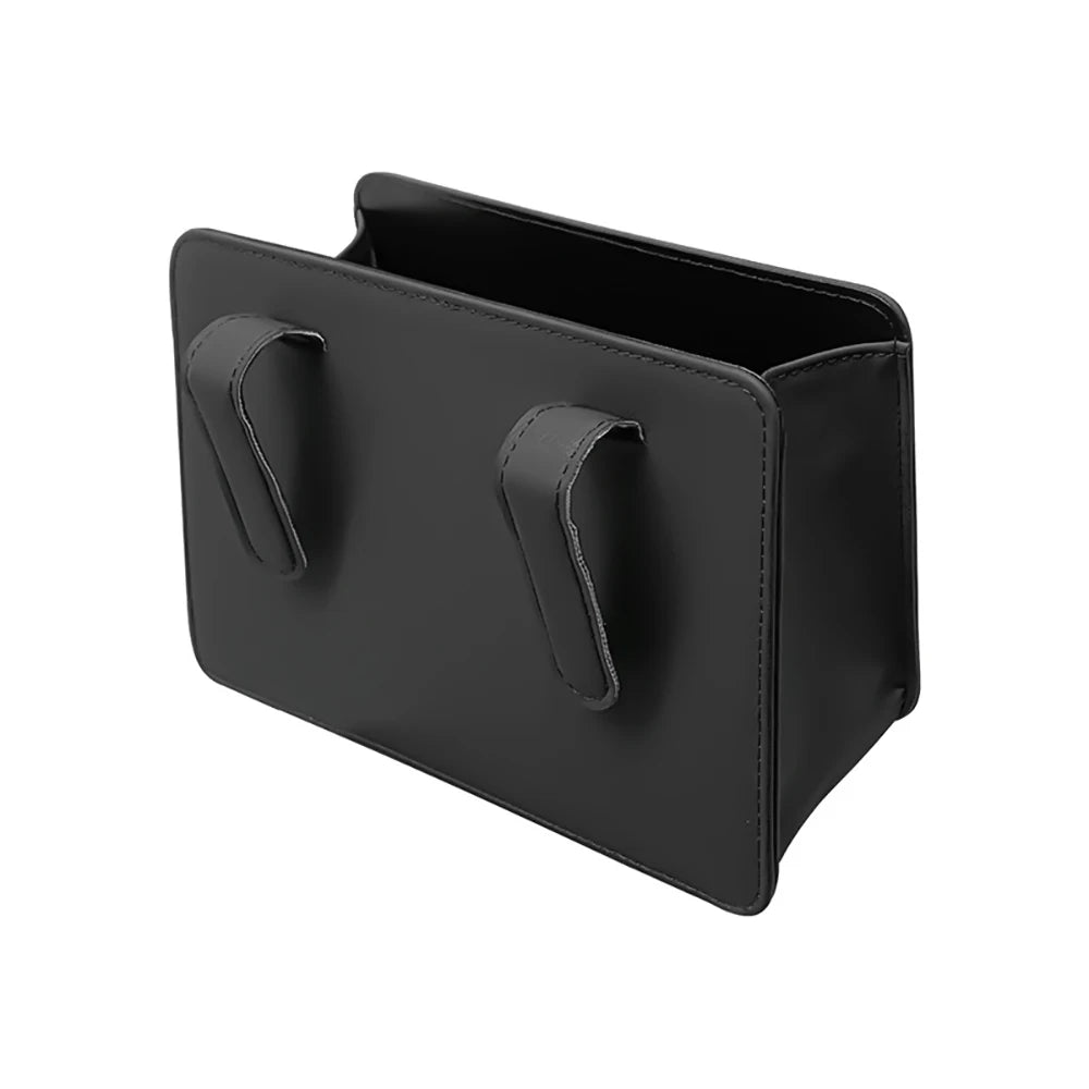 Car Trash Can Car Door Storage Box Foldable Seat Back Hanging Storage Bag Storage Box Car Accessories Interior Products