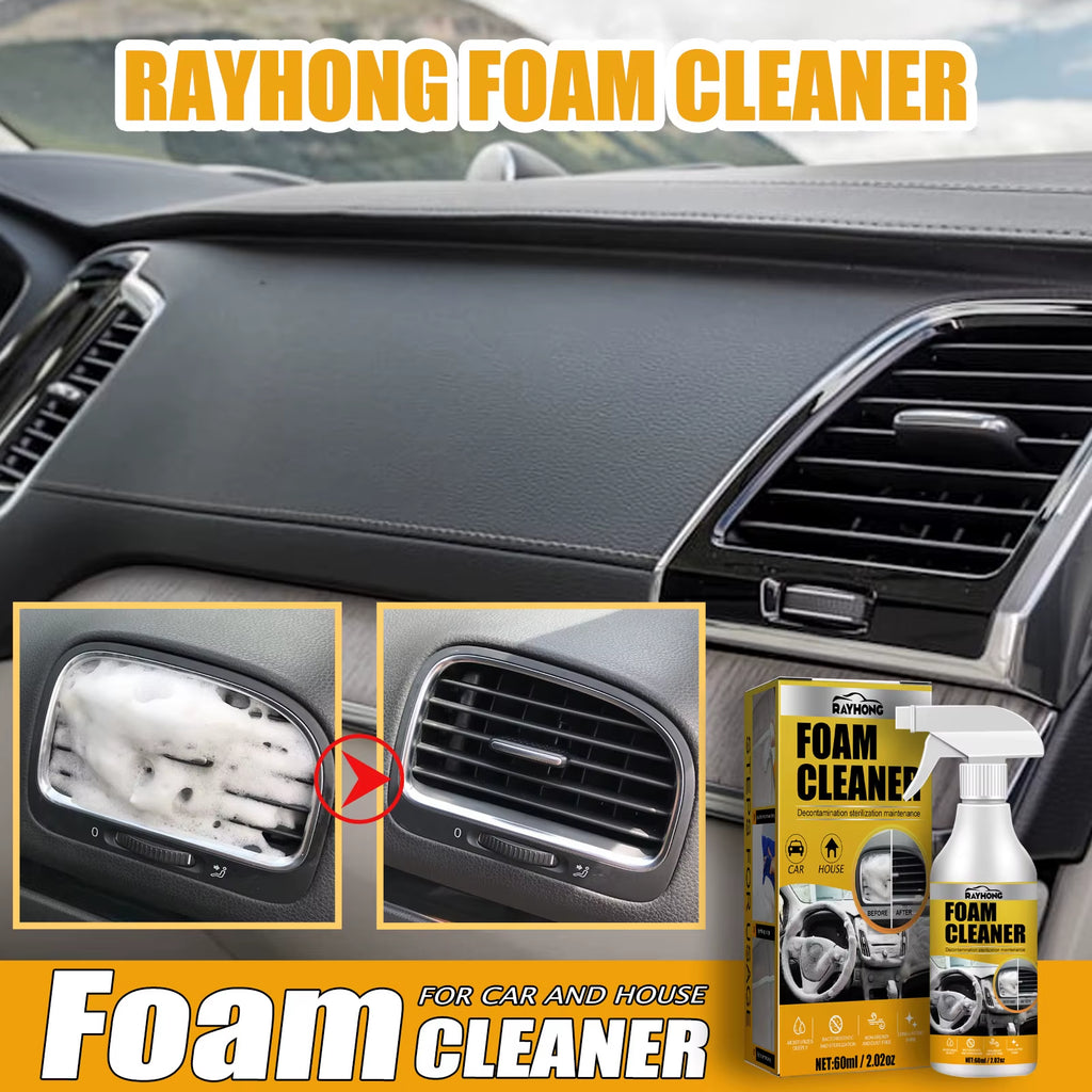 Car Foam Cleaner Cleaning Agent for Interior&Air Conditioning Multi-Purpose Household &Automobile Foam Cleaning Spray