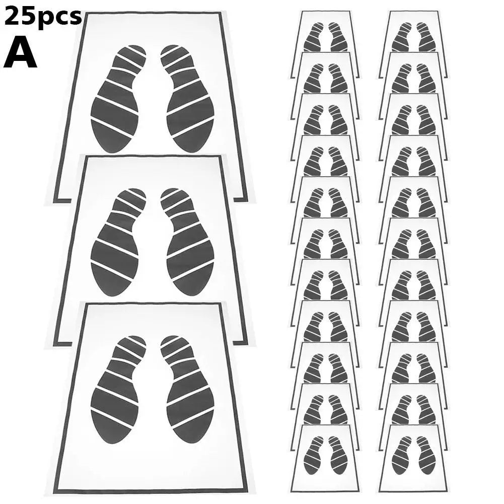 25/50Pcs Disposable Car Foot Mats Portable Paper Vehicle Foot Pads for Protection Car Accessories